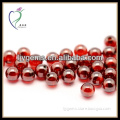 shinne garnet color ball beads new synthetic gem